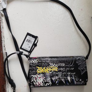 DKNY EW zip around crossbody bag